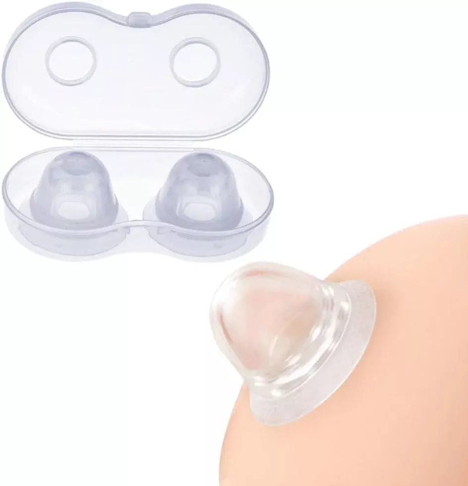 1-pair-soft-silicone-nipple-suckers-pressure-breast-stimulator-women-men 1 Pair Soft Silicone Nipple Suckers for Pressure, Breast Stimulator for Women & Men