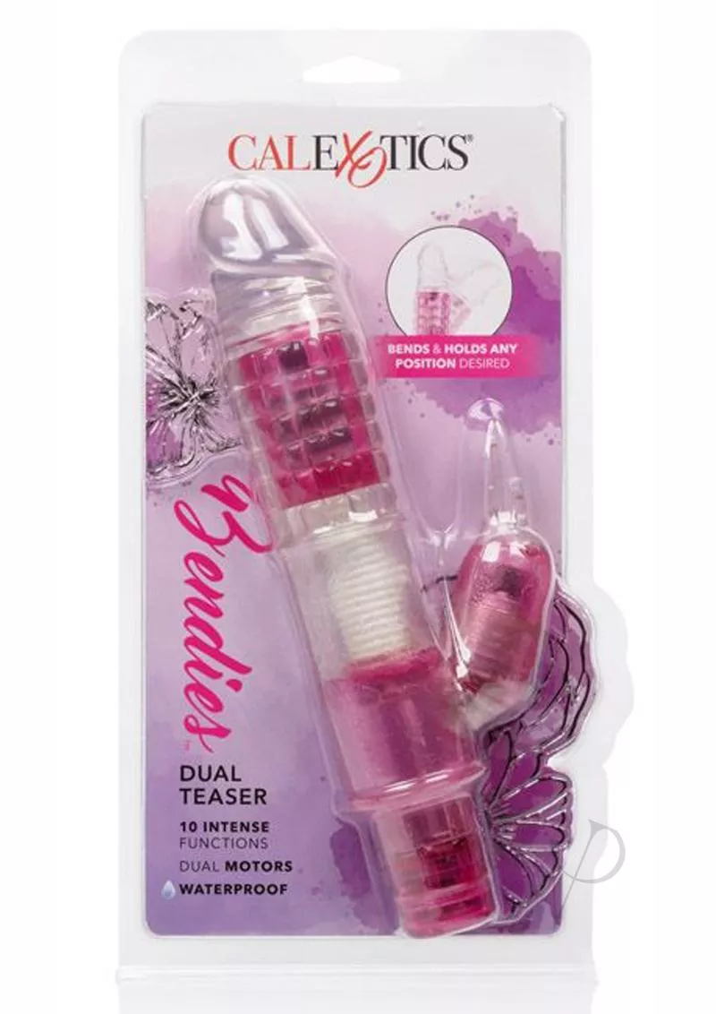 10-function-dual-motor-bendi-rabbit-vibrator-waterproof-5-75-inch-pink 10 FUNCTION DUAL MOTOR BENDI Rabbit Vibrator WATERPROOF 5.75 INCH PINK