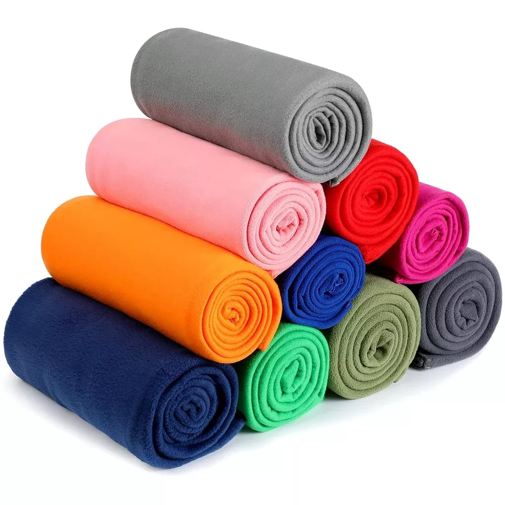 10-pack-fleece-throw-blanket-50-x-60-inch-travel-blanket-solid-colors-fleece 10 Pack Fleece Throw Blanket 50 X 60 Inch Travel Blanket, Solid Colors Fleece