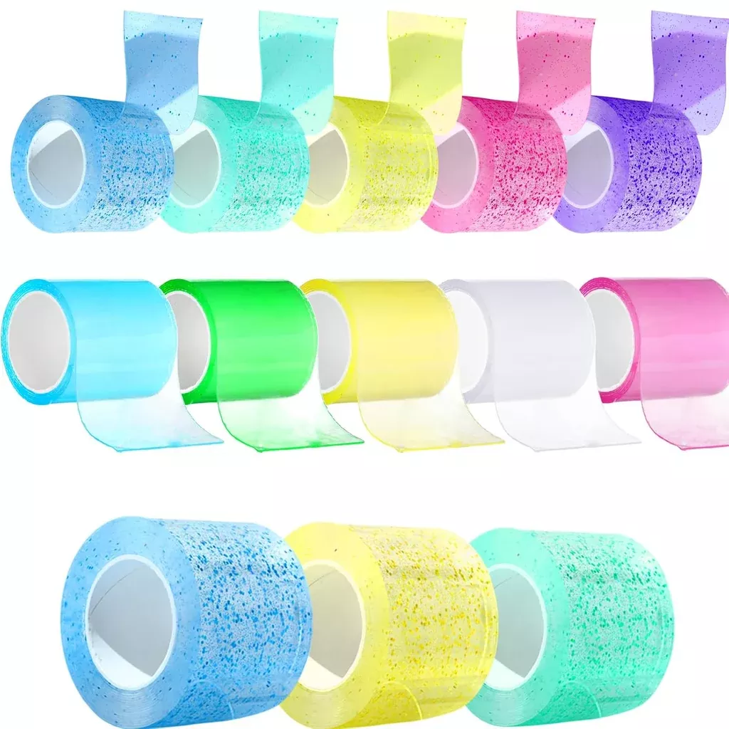 10-pcs-nano-tapes-multicolor-nano-tape-bubble-kit-no-heating-required-65 10 Pcs Nano Tapes, Multicolor Nano Tape Bubble Kit, No Heating Required, 65