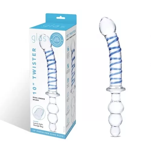 10-twister-dual-ended-dildo 10" Twister Dual-Ended Dildo
