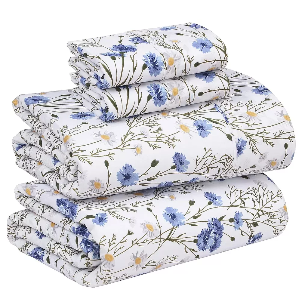 100-cotton-percale-sheets-full-size-bed-16-inches-deep-pocket-perfect-f 100% Cotton Percale Sheets For Full Size Bed - 16 Inches Deep Pocket Perfect F