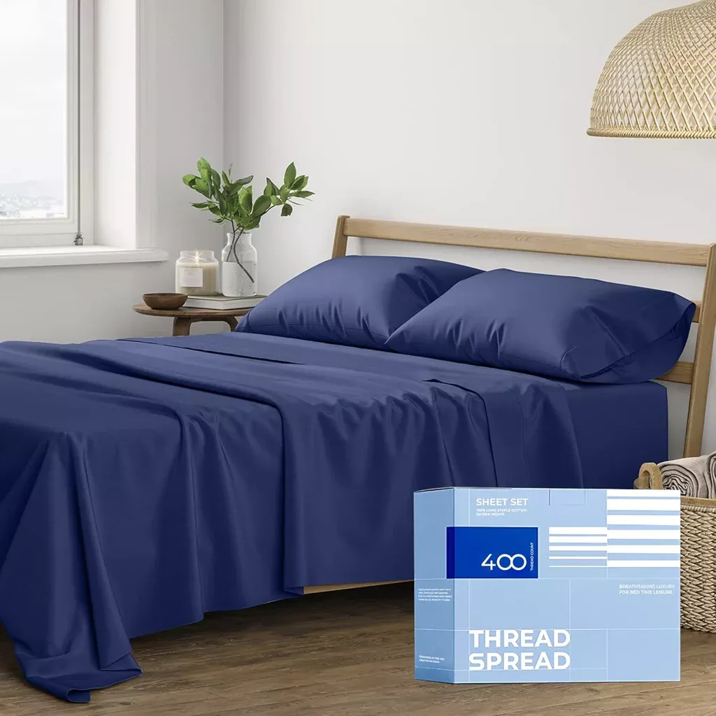 100-cotton-split-king-sheets-sets-adjustable-bed-400-thread-count-5-pc 100% Cotton Split King Sheets Sets For Adjustable Bed - 400 Thread Count 5 Pc