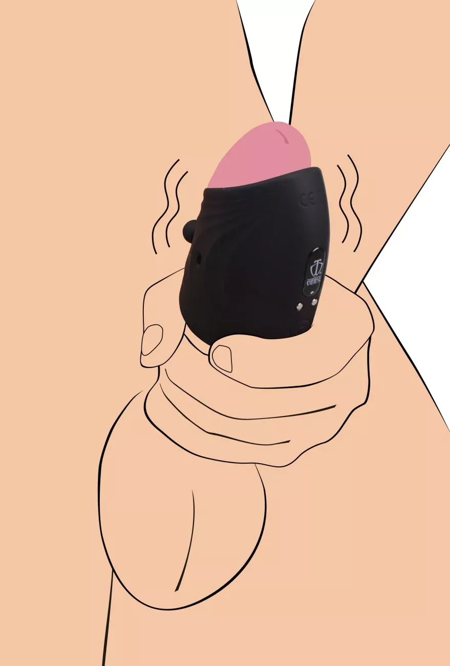 10x-pleasure-stroke-vibrating-silicone-penis-sleeve 10X Pleasure Stroke Vibrating Silicone Penis Sleeve