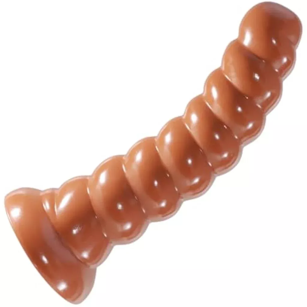 13-86-inch-huge-anal-plug-threaded-design-large-butt-plug-dildo-anal-cone-with-s 13.86 Inch Huge Anal Plug,Threaded Design Large Butt Plug Dildo Anal Cone With Strong Suction Cup For G Spot Stimulation Prostate Massager Anal Stretcher Adult Sex Toys For Women And Men