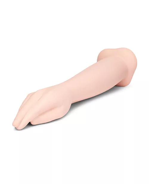 16-5-inch-silicone-hand-fisting-dildo-with-suction-base 16.5 Inch Silicone Hand Fisting Dildo with Suction Base