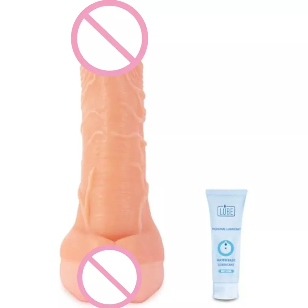 2-in-1-male-masterburters-realistic-dildo-with-lifelike-vigina-pocket-pussys-wit 2 In 1 Male Masterburters Realistic Dildo With Lifelike Vigina, Pocket Pussys With 3D Texture Channel, 8.3 Inch Penis Pump Enlarger Sleeve Adult Sex Toys Soft Stroker Sex Doll For Men Women Couples