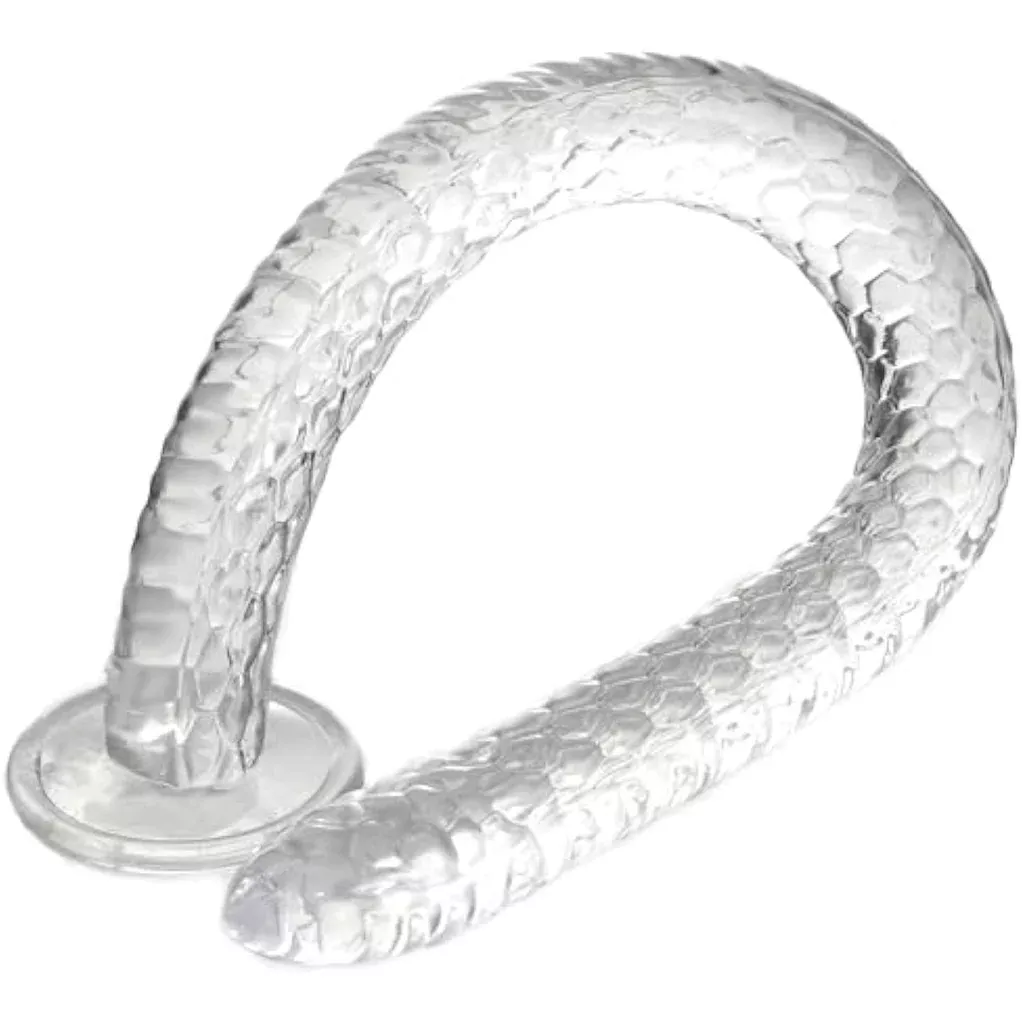 28.34 Inch Super Long Realistic Dragon Scales Dildo With Suction Cup, Crystal Flexible G Spot Dildos For Women Men