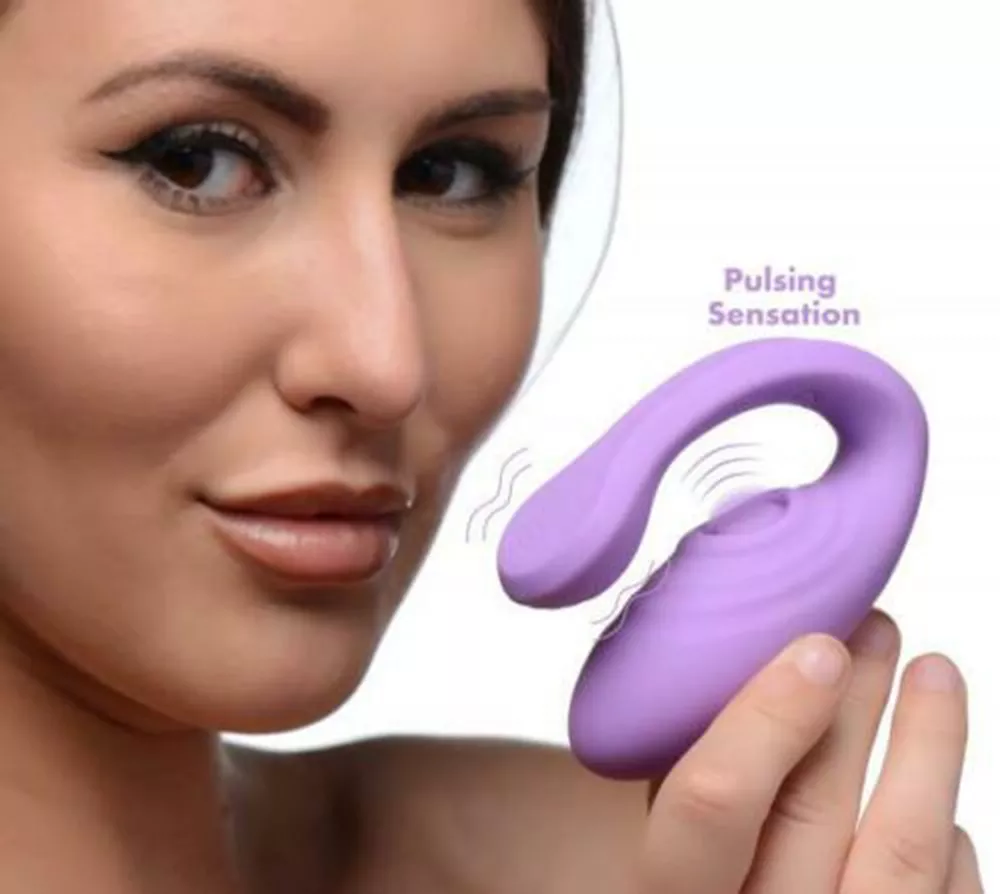 7x Pulse Pro Silicone G-spot and Clitoral Vibrator with Remote Control