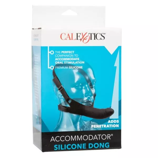 accommodator-silicone-dong-black Accommodator Silicone Dong – Black