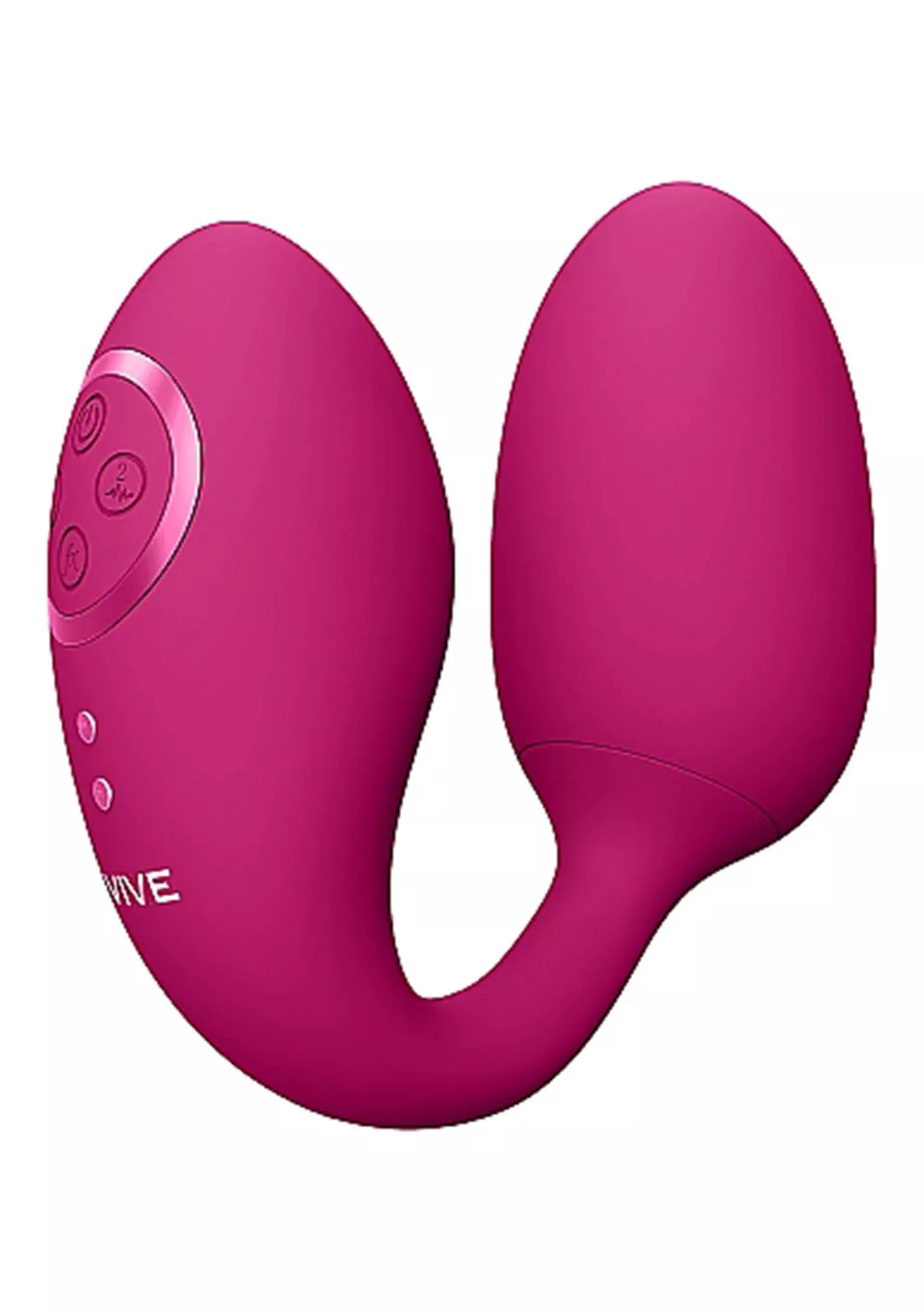 Aika Rechargeable Vibrator With Remote Control Dual Stimulating Vibrating Orgasm Teaser Tickler