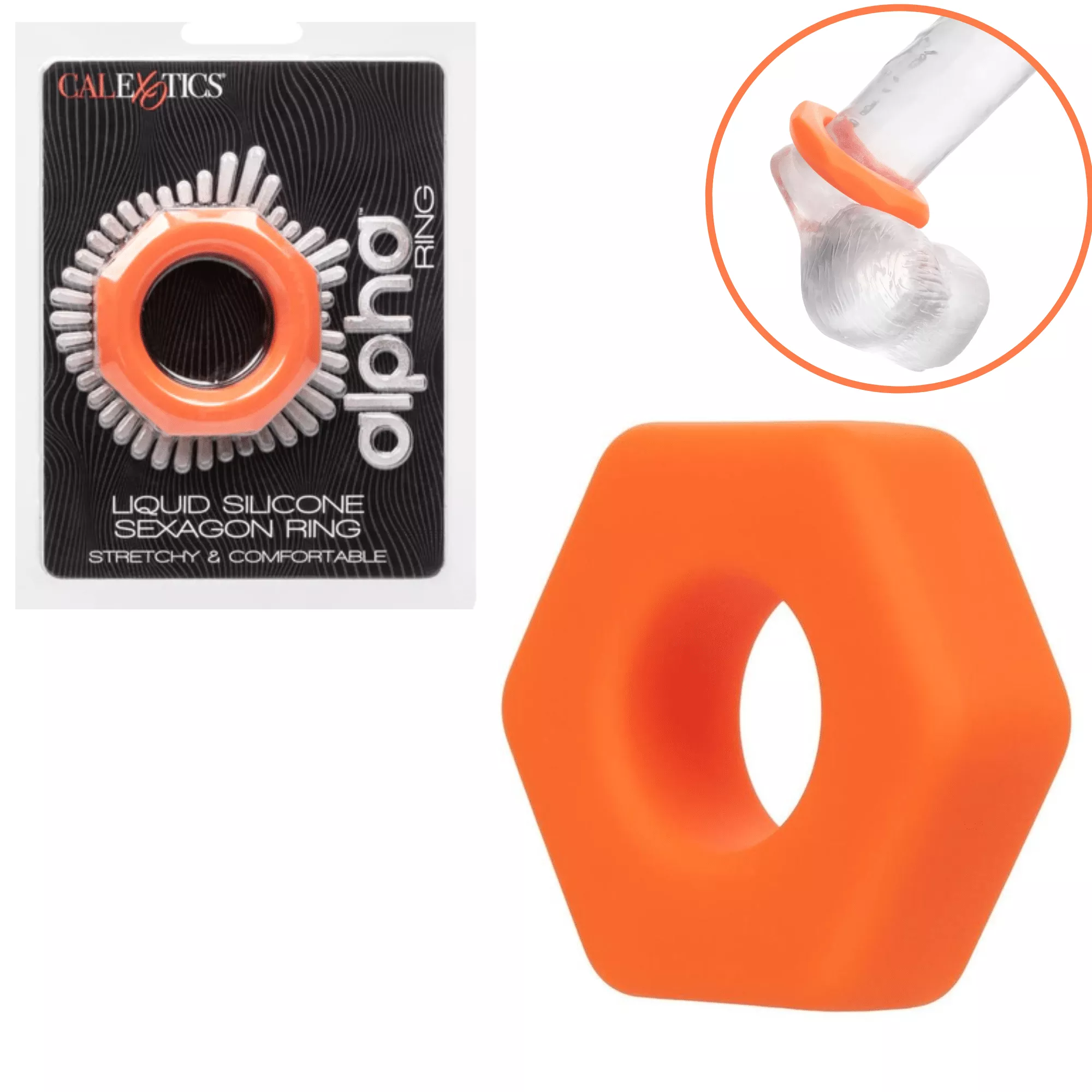 alpha-prolong-sexagon-enhanced-stimulation-non-vibrating-penis-ring-orange Alpha Prolong Sexagon Enhanced Stimulation Non-Vibrating Penis Ring – Orange