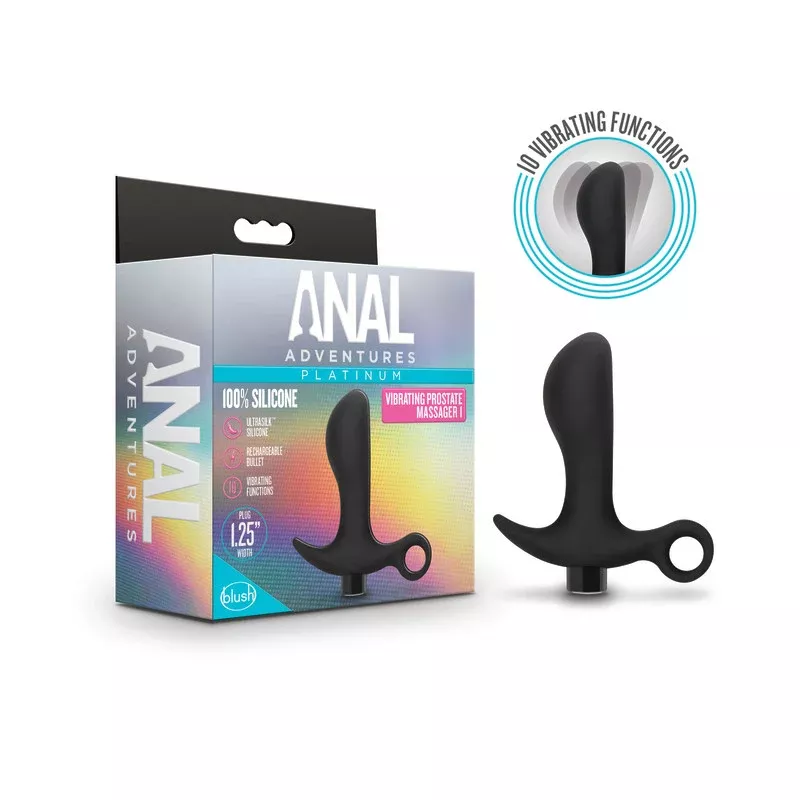 anal-adventures-platinum-vibrating-prostate-massager-01-bl-11615 Anal Adventures Platinum Vibrating Prostate Massager 01-(bl-11615)