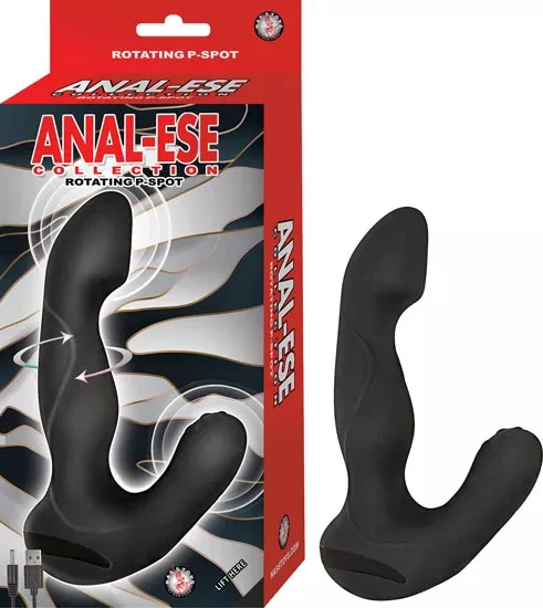 anal-ese-collection-rotating-p-spot-vibe-black Anal Ese Collection Rotating P Spot Vibe Black