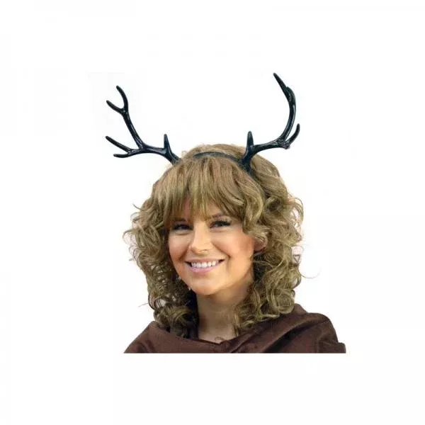 antlers-headband-black Antlers Headband - Black