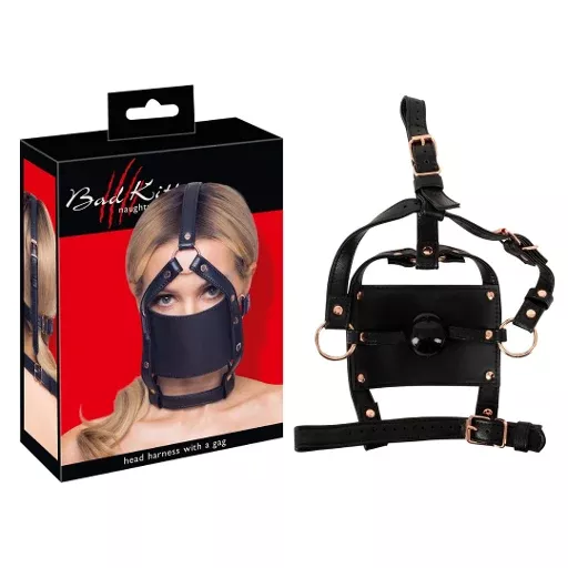 bad-kitty-head-harness-with-gag Bad kitty Head harness with gag