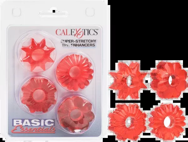 basic-essentials-super-stretchy-tpr-enhancers-red Basic Essentials Super-stretchy TPR Enhancers (Red)
