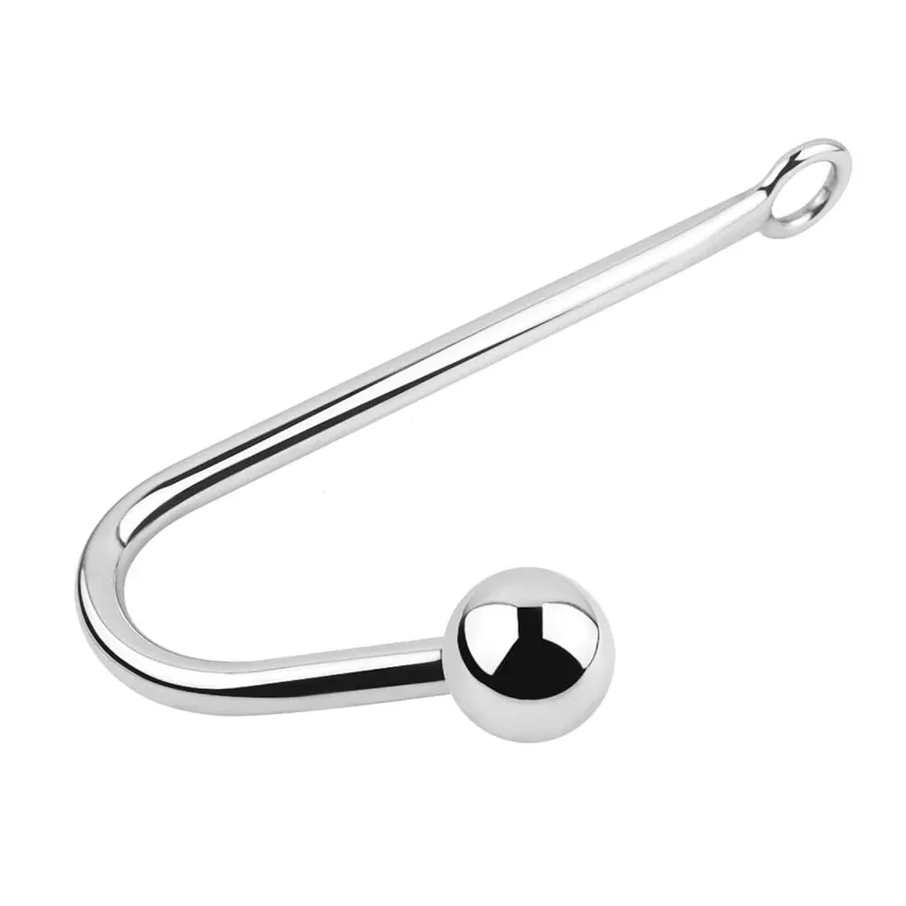 bdsm-metal-anal-hook-butt-plug-with-smooth-ball-anal-plug-butt-plug-prostate-mas Bdsm Metal Anal Hook Butt Plug With Smooth Ball Anal Plug Butt Plug Prostate Massage G-Spot Sm Restraints Anal Gay Sex Toys For Man And Woman Adult Games,M