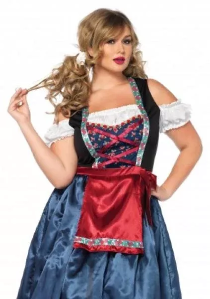 beerfest-beauty-tea-length-costume-multicolor-3x-4x Beerfest Beauty Tea Length Costume - Multicolor - 3X/4X
