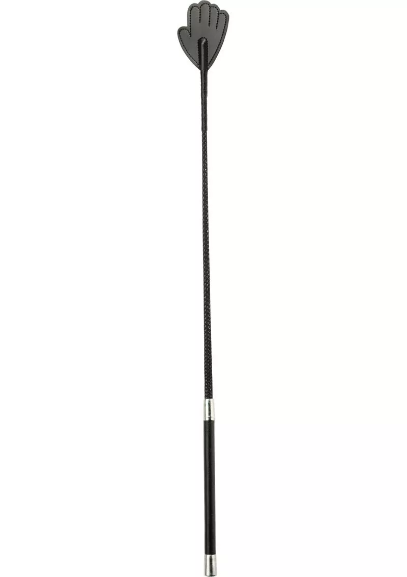 black-hand-bat-leather-spanking-paddle-25-5-inch-black Black Hand Bat Leather Spanking Paddle 25.5 Inch Black
