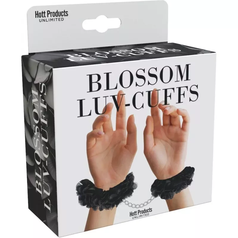 blossom-luv-cuffs-flower-cuffs-black Blossom Luv Cuffs Flower Cuffs Black