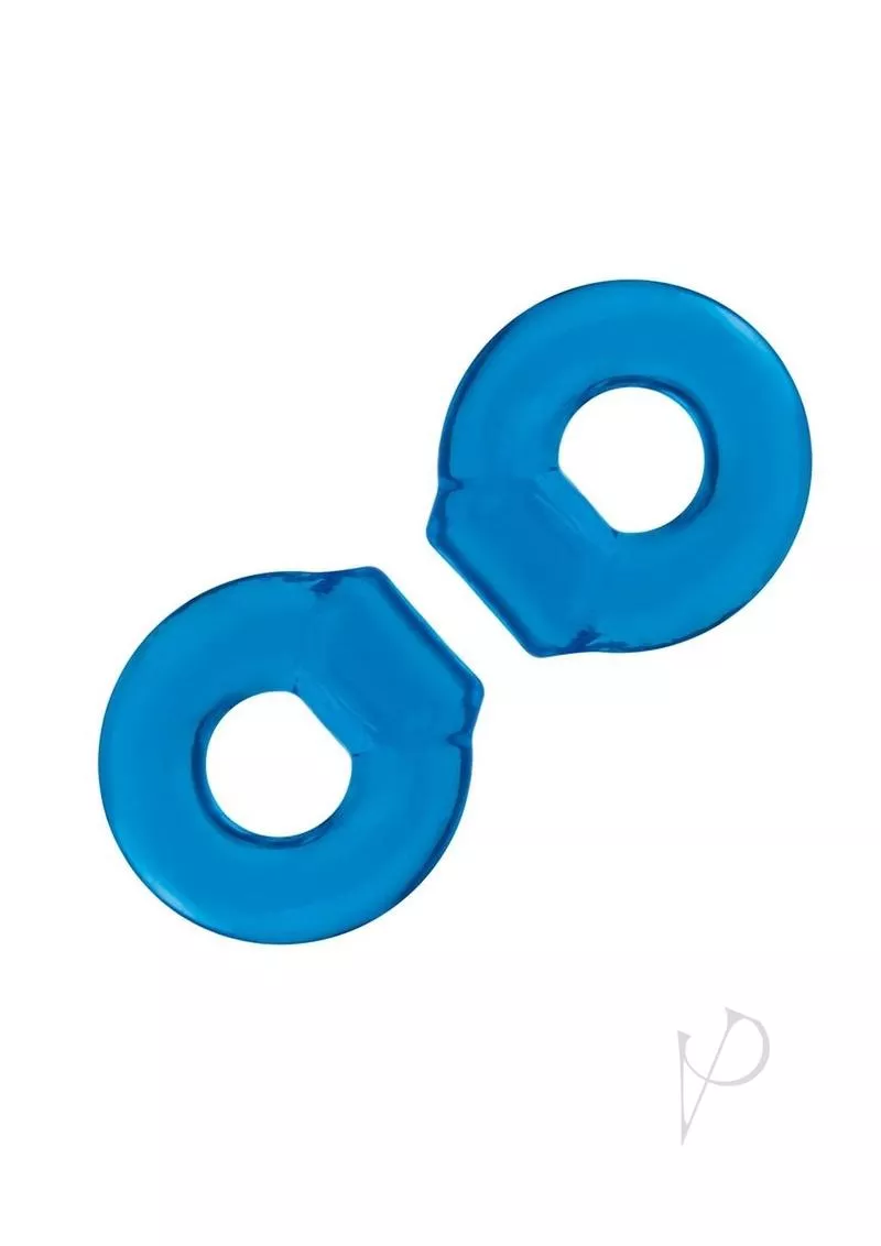 Blue Line C & B Ultra-stretch Stamina Endurance Men’s Non-Vibrating Penis Ring – 2pk