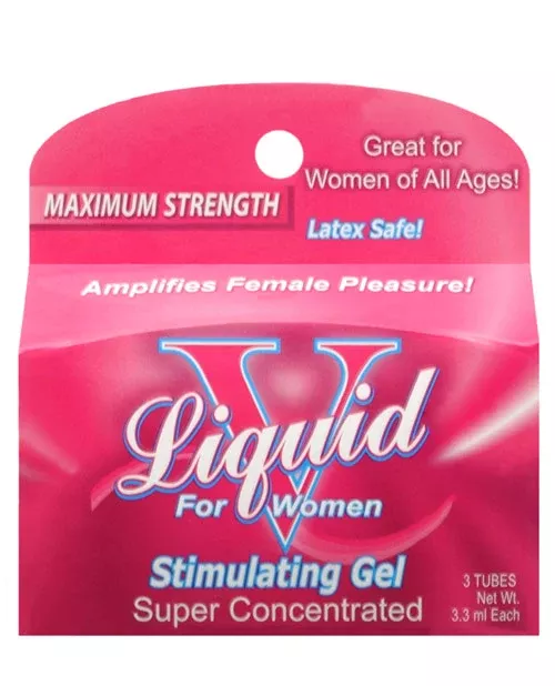 body-action-liquid-v-women-box-3-packets-arousal-gel Body Action Liquid V For Women Box (3 Packets)(Arousal Gel)