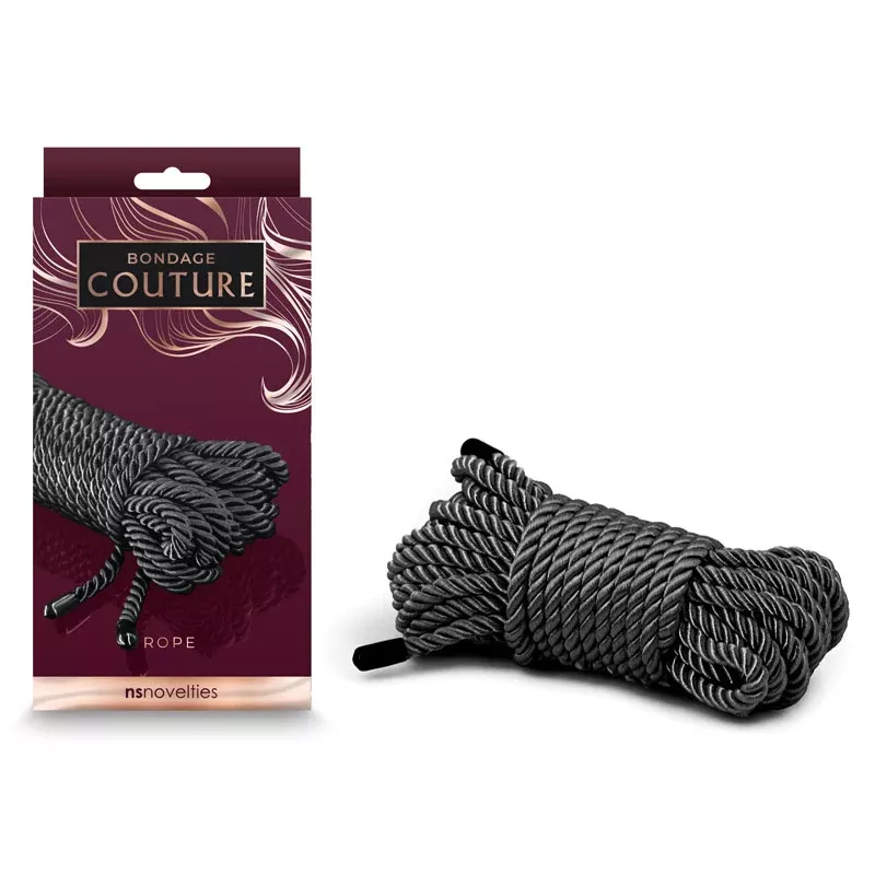 bondage-couture-rope-black-nsn-1307-33 Bondage Couture Rope - Black-(nsn-1307-33)