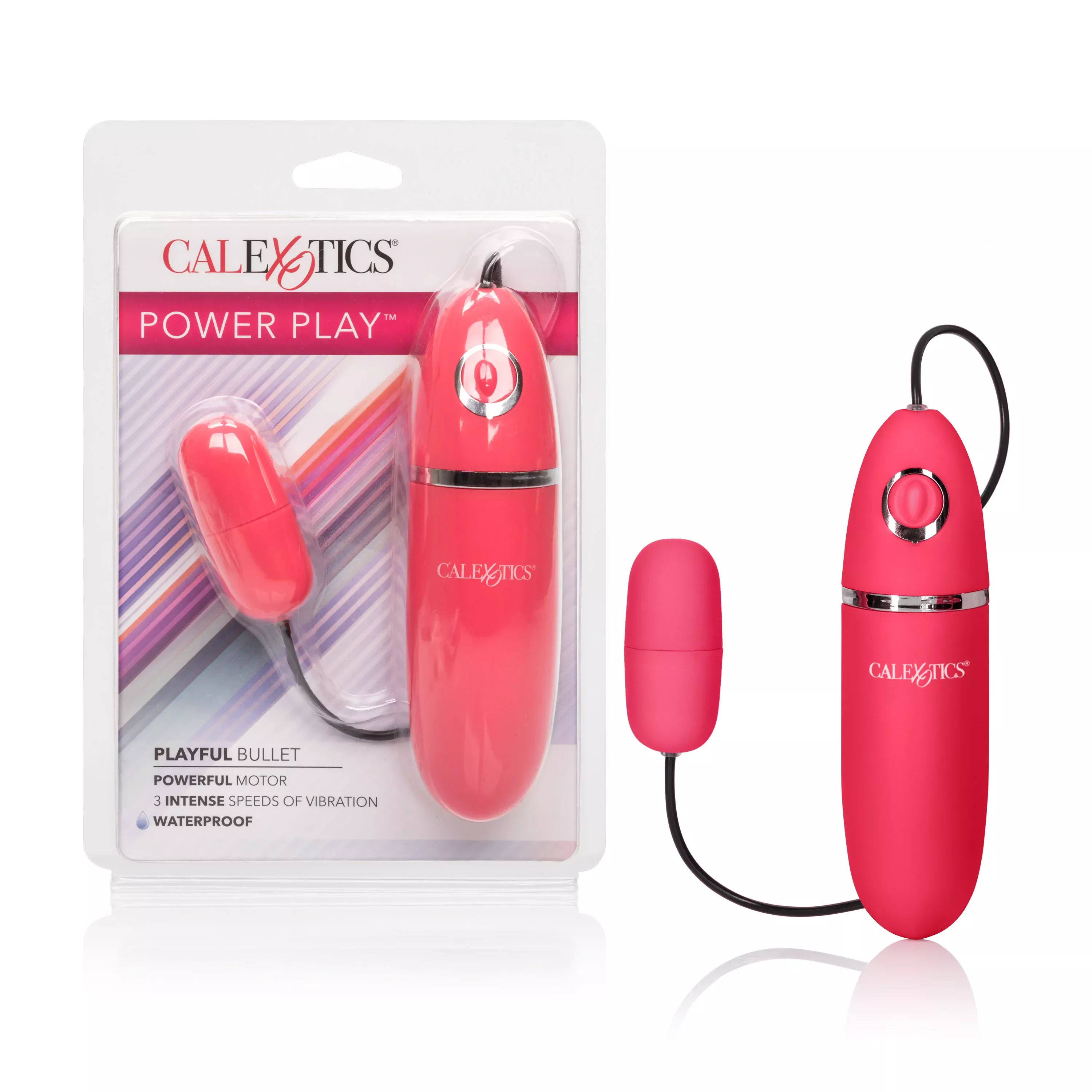 CalExotics Power Play Playful Bullet - Pink — Vibrator