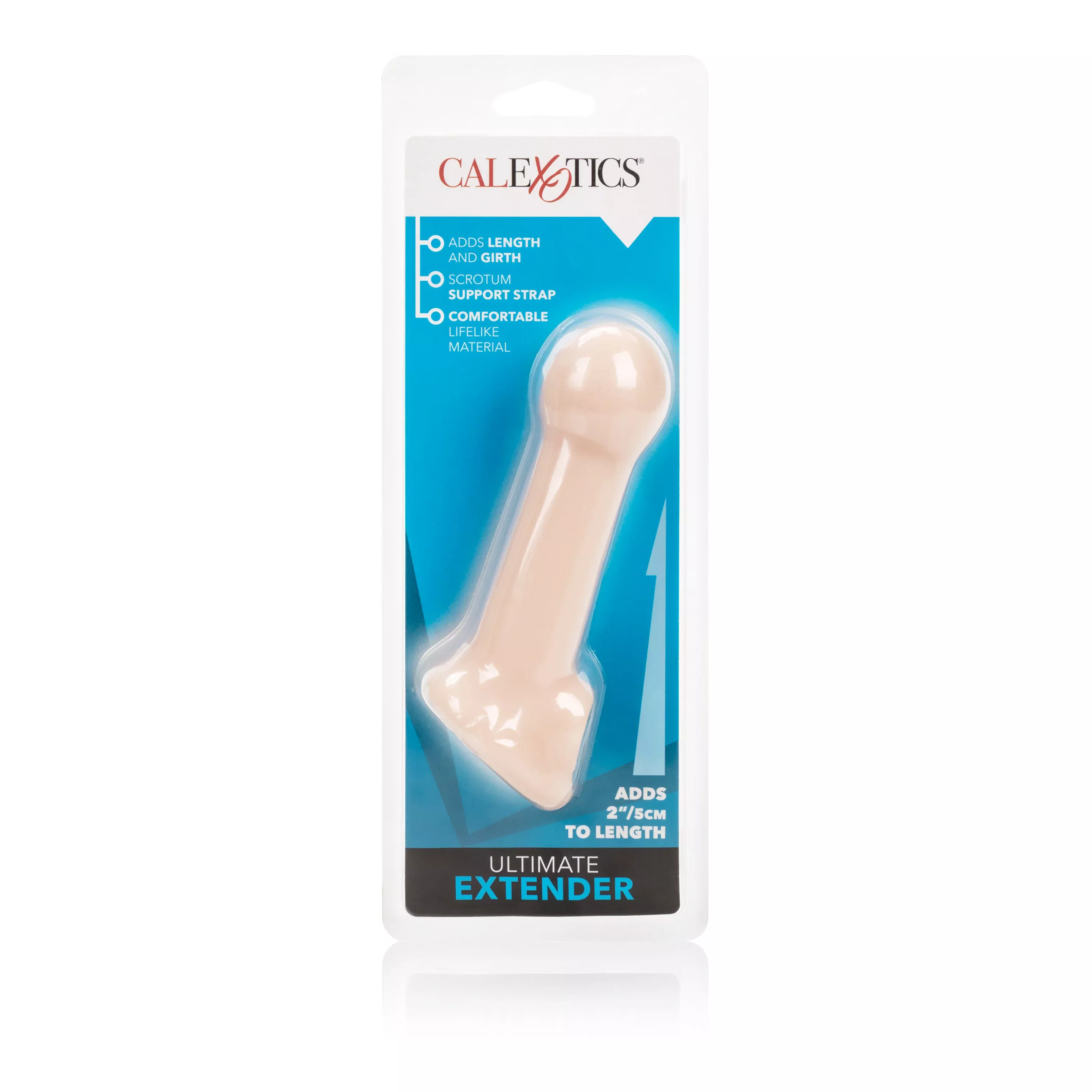 calexotics-ultimate-extender-ivory-penis-sleeve CalExotics Ultimate Extender - Ivory — Penis Sleeve