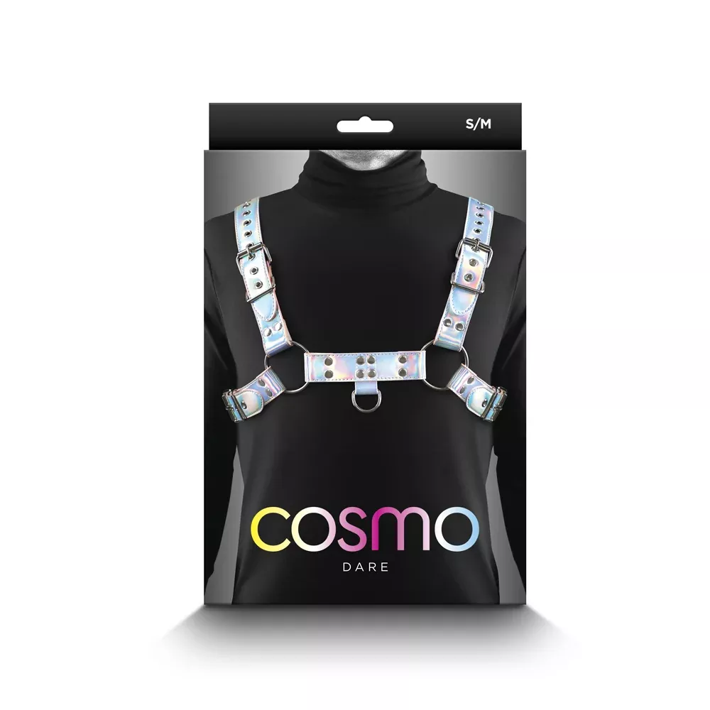 cosmo-dare-s-m-vinyl-chest-harness-men Cosmo Dare S M Vinyl Chest Harness for Men