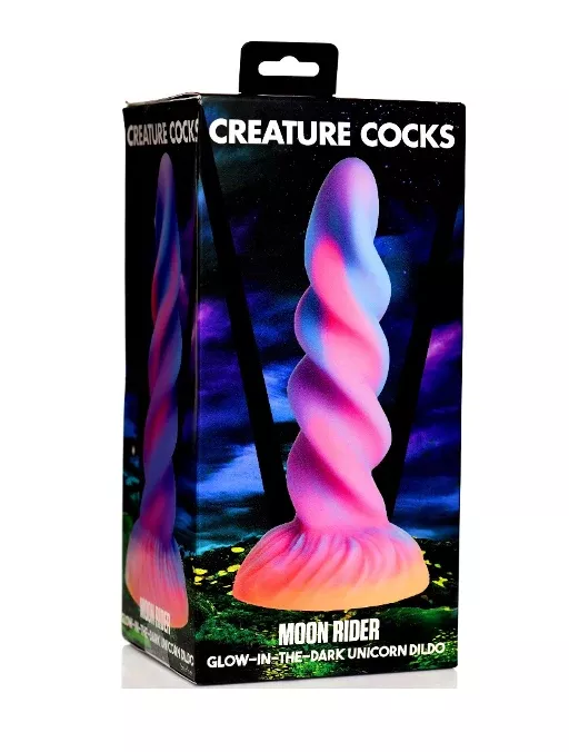 creature-cocks-moon-rider-glow-in-dark-unicorn-dildo Creature Cocks Moon Rider Glow-in-the-Dark Unicorn Dildo