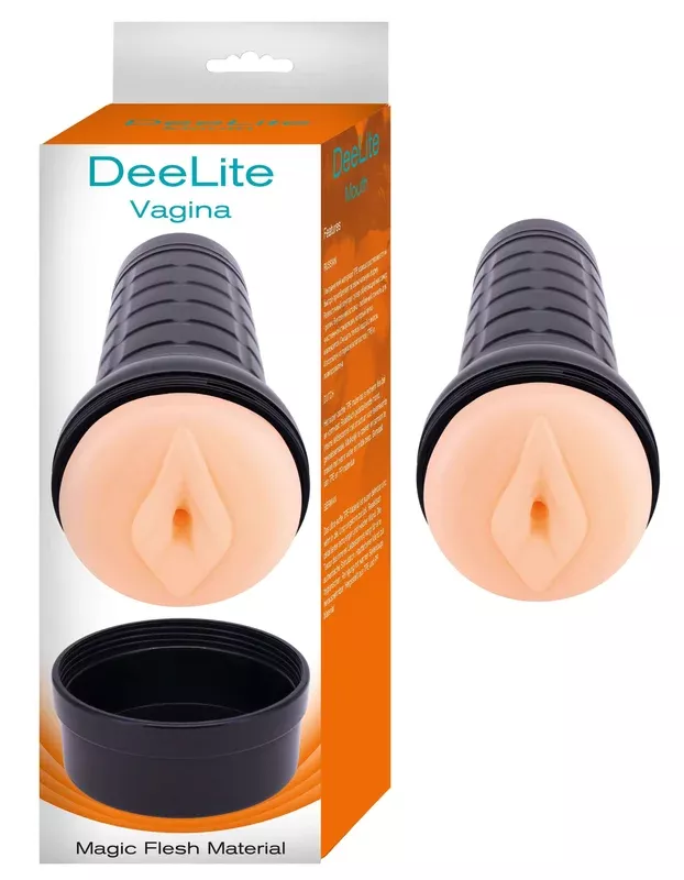 deelite-vagina-masturbator-flesh Deelite Vagina Masturbator - Flesh