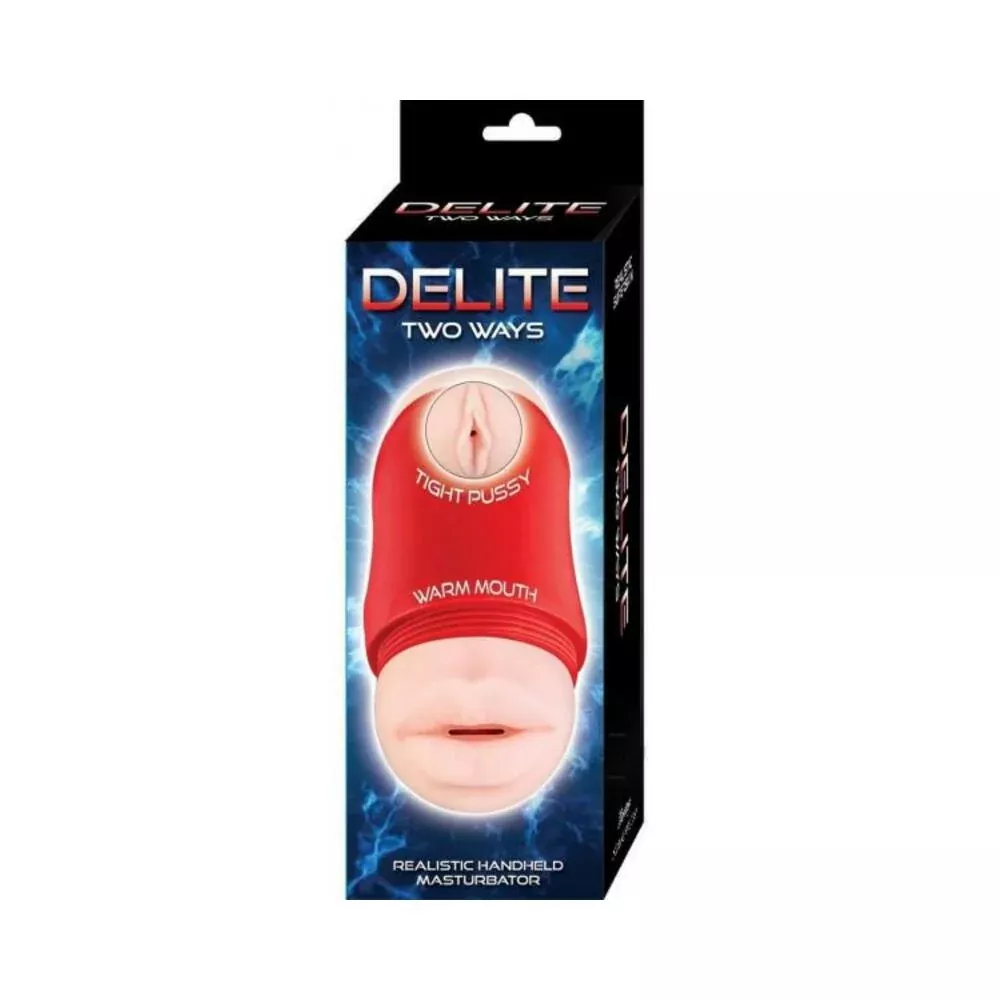 delite-two-ways-mouth-vagina-beige Delite Two Ways Mouth & Vagina Beige