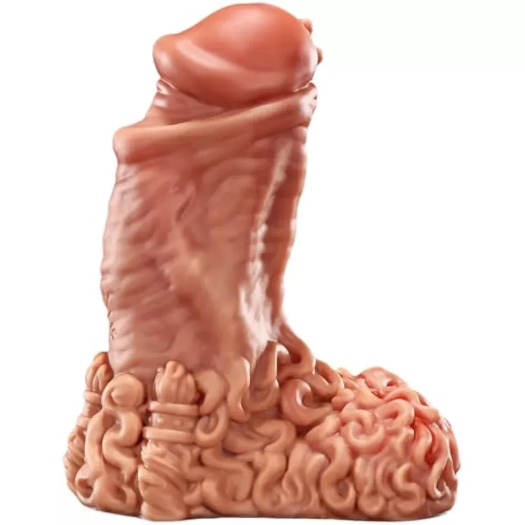 dwarf-10-6-inch-x-circumference-11-6-inch-thick-realistic-dildo-silicone-dildo-w ?Dwarf?10.6 Inch X Circumference 11.6 Inch Thick Realistic Dildo Silicone Dildo, With Strong Suction Cup For Hands-Free Play, G-Spot Dildos Anal Sex Toys,Xxl, Flesh