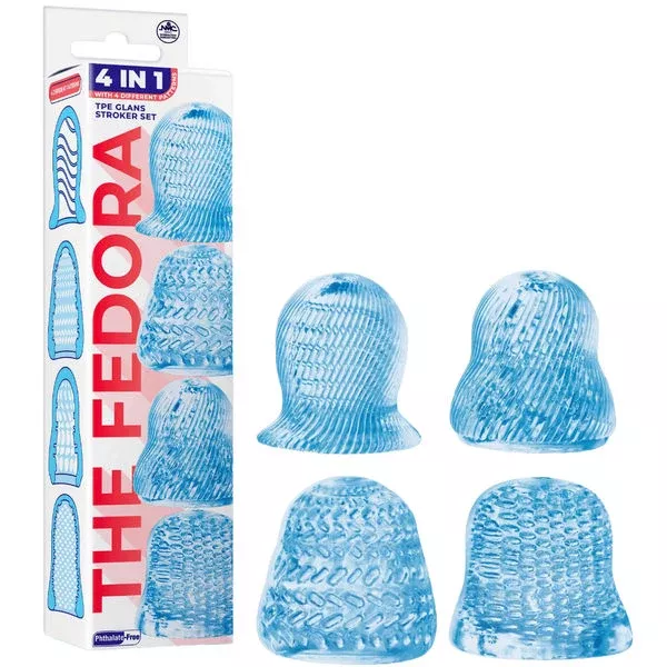 fedora-4-set-masturbator-blue THE FEDORA 4 SET MASTURBATOR BLUE