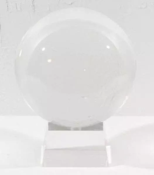 Fengshu Crystal Ball 8 Inch With Crystal Stand