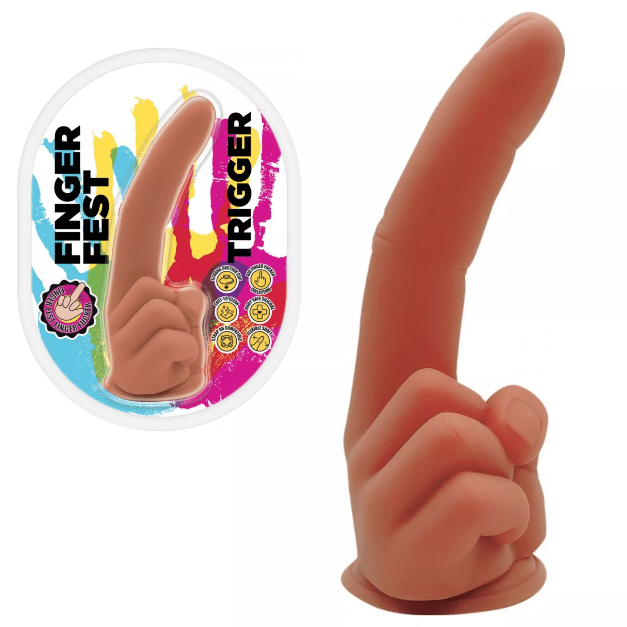 finger-fest-dildo-trigger-strap-on-compatible-with-strong-suction-cup Finger Fest Dildo Trigger Strap-on Compatible with Strong Suction Cup