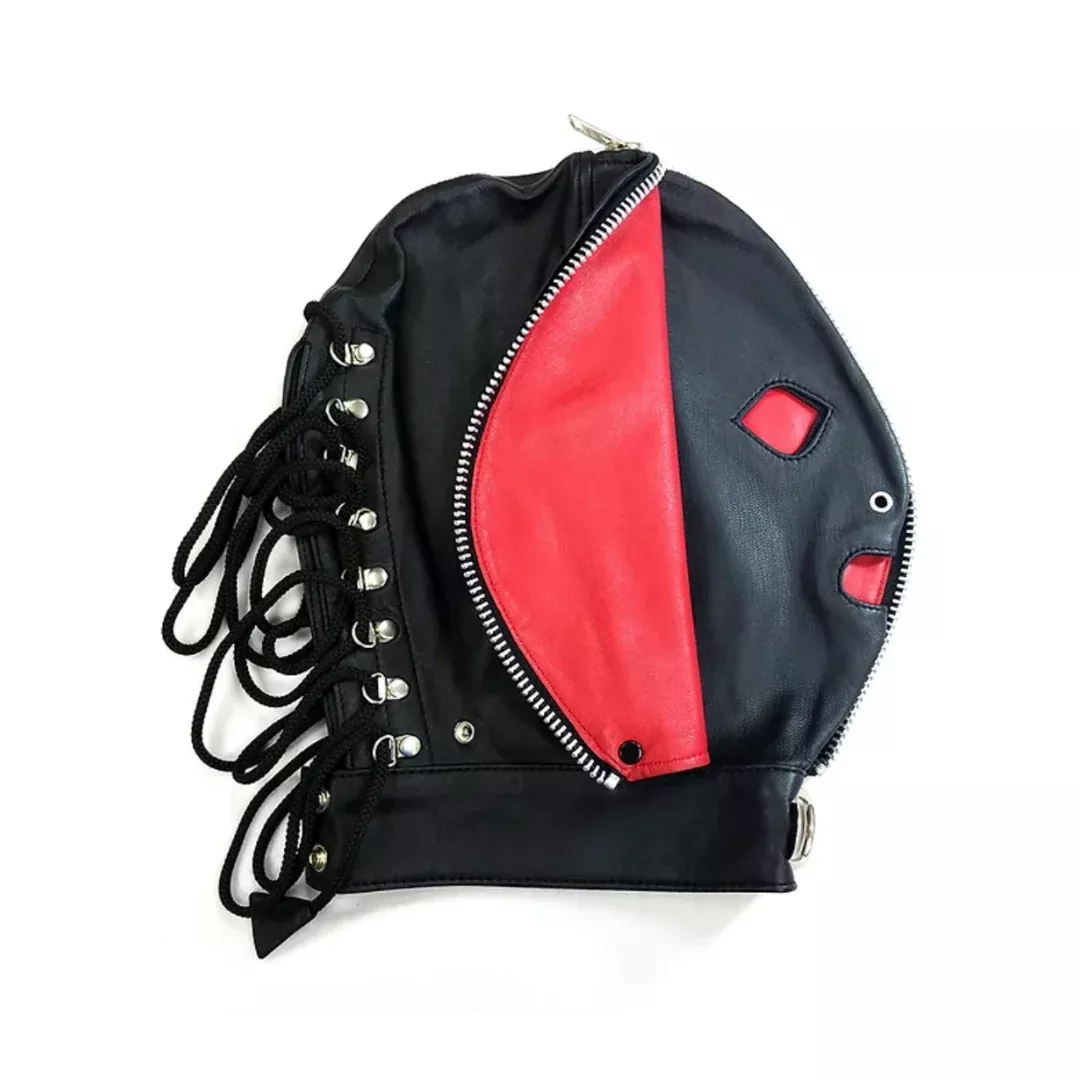 fly-trap-mask-black-red FLY TRAP MASK BLACK/RED
