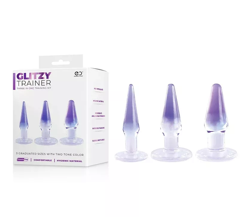 glitzy-trainer-3-in-1-dong-5-kit-purple GLITZY TRAINER 3 IN 1 DONG 5" KIT - PURPLE