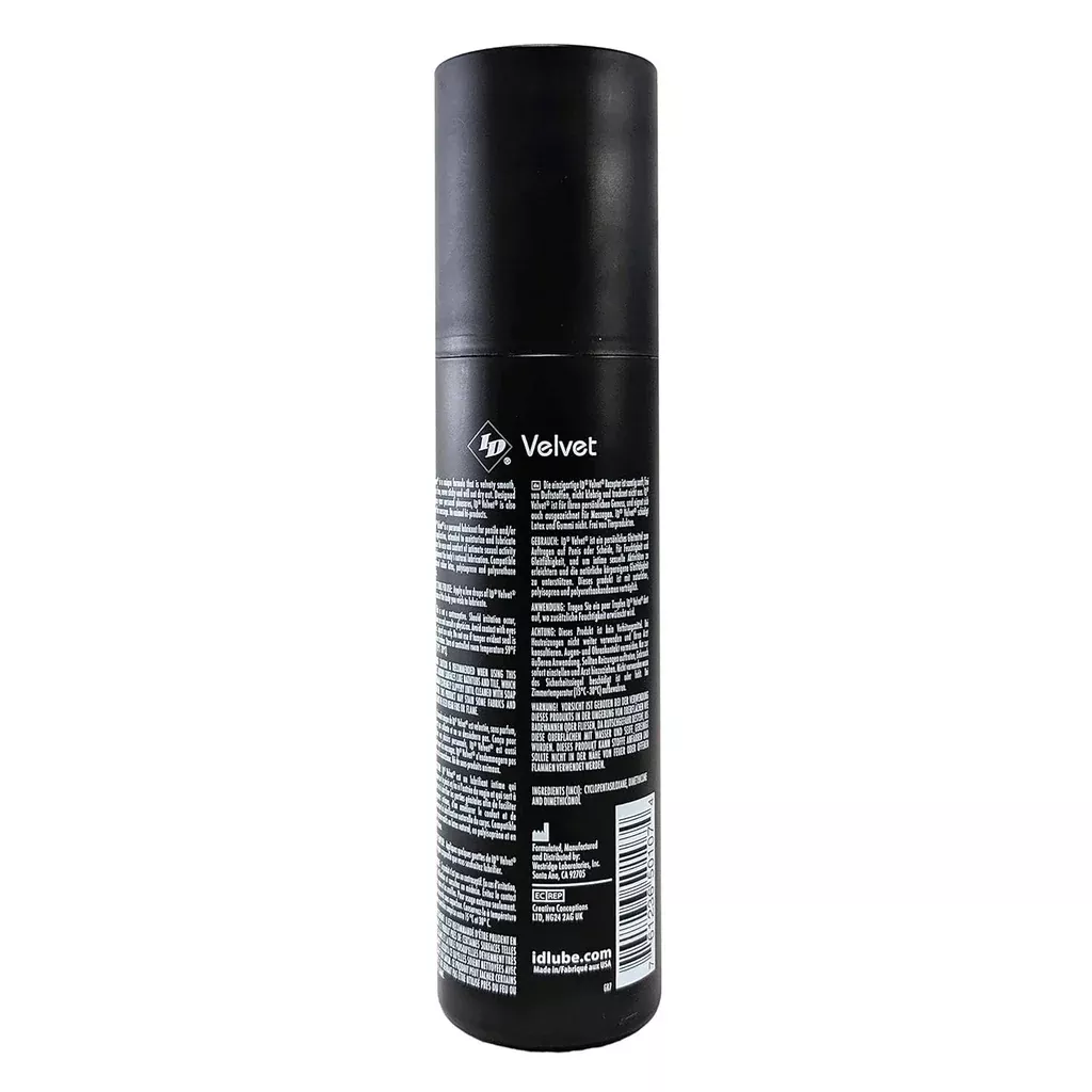 id-velvet-6-7-fl-oz-silicone-based-premium-luxury-personal-lubricant-pack-2 Id Velvet 6.7 Fl. Oz. Silicone Based Premium Luxury Personal Lubricant (Pack Of 2)