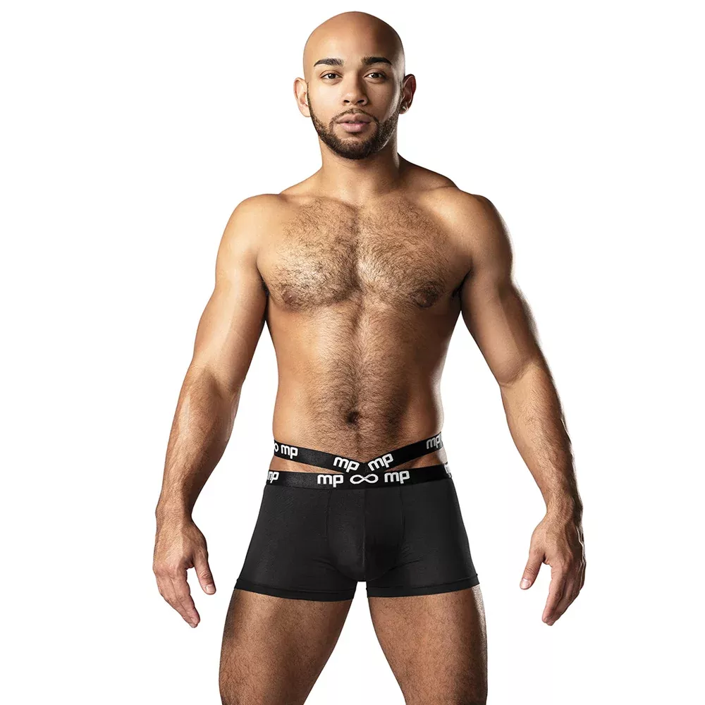 infinite-comfort-amplifying-strappy-pouch-short-black-medium Infinite Comfort Amplifying Strappy Pouch Short Black Medium