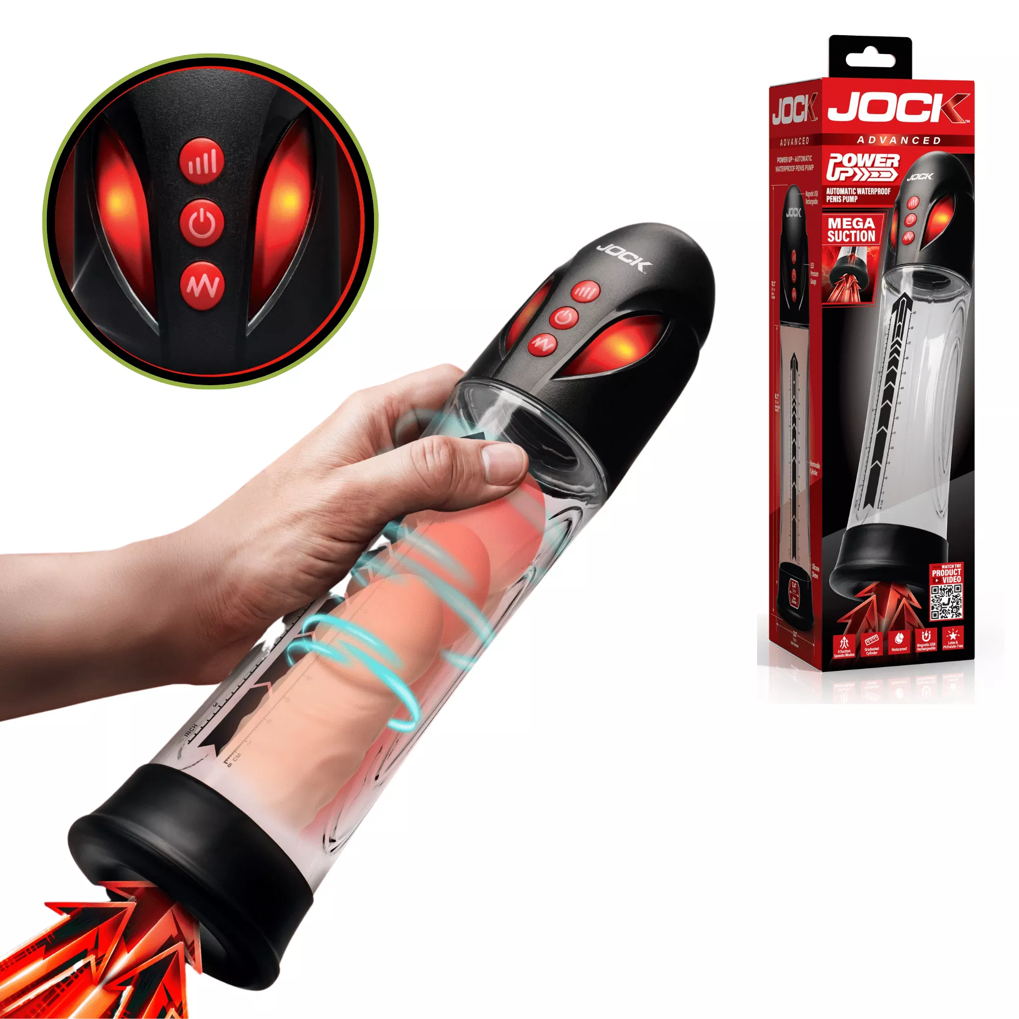 jock-power-up-automatic-waterproof-penis-pump Jock Power Up Automatic Waterproof Penis Pump