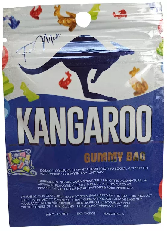kangaroo-him-blue-gummy-1pc-net Kangaroo For Him Blue Gummy 1Pc (Net)