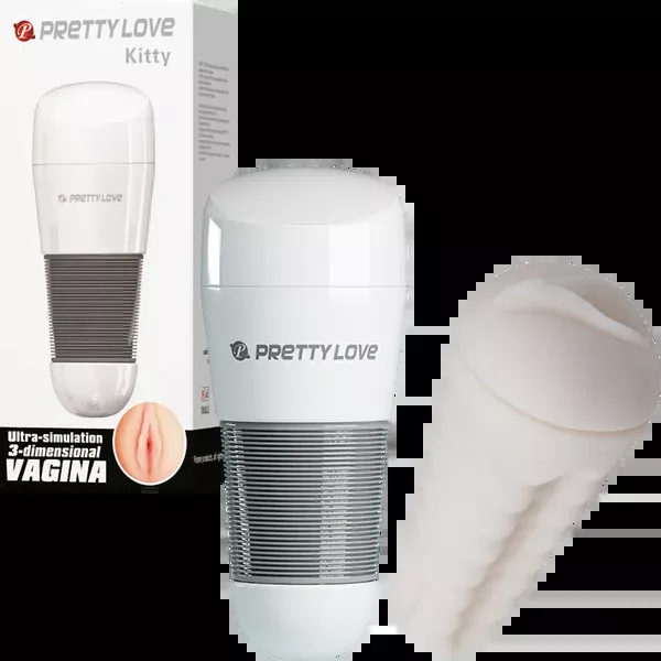 kitty-vagina-masturbator-white Kitty Vagina Masturbator (White)