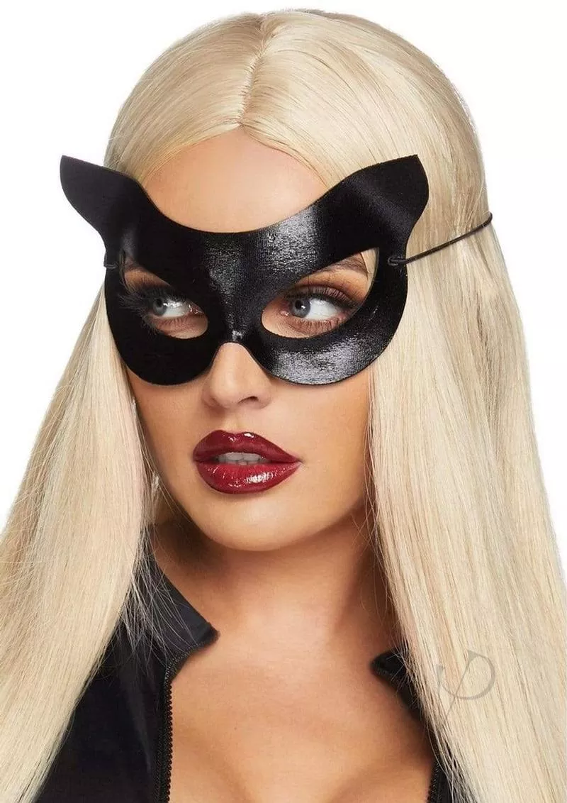 leg-avenue-masquerade-cosplay-vinyl-wet-look-cat-costume-mask-accessory Leg Avenue Masquerade Cosplay Vinyl Wet Look Cat Costume Mask Accessory