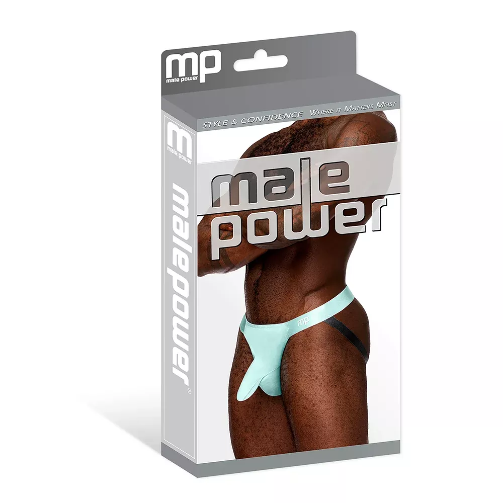 male-power-easy-breezy-jock-sleeve-aqua-s-m Male Power Easy Breezy Jock Sleeve Aqua S M