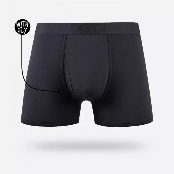 men-s-classic-trunk-with-fly-black Men's Classic Trunk with Fly - Black -