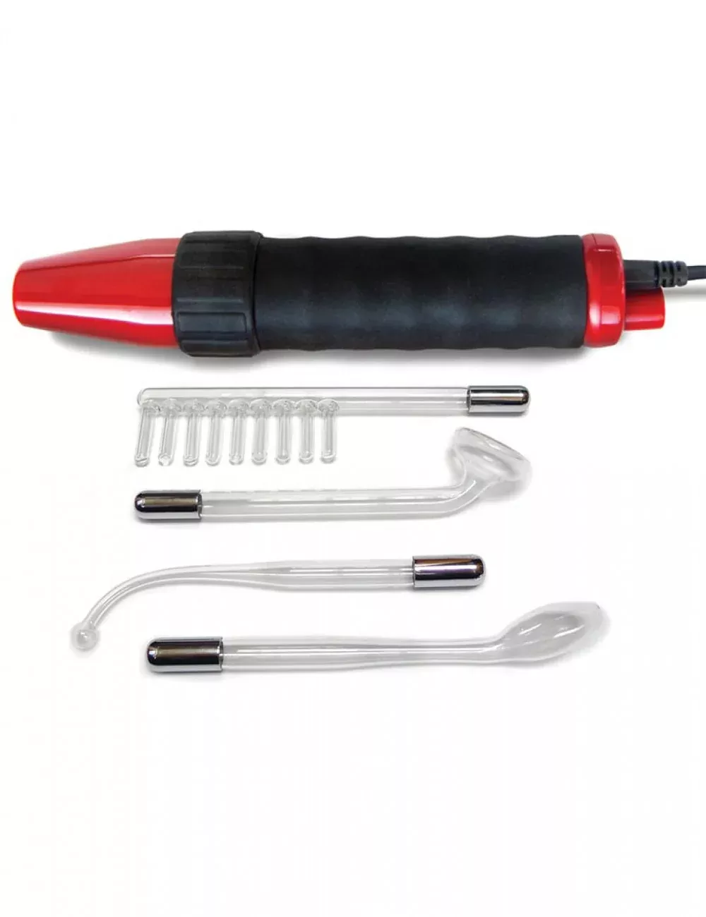 neon-wand-electrosex-kit-red-handle-purple-electrode Neon Wand Electrosex Kit Red Handle Purple Electrode