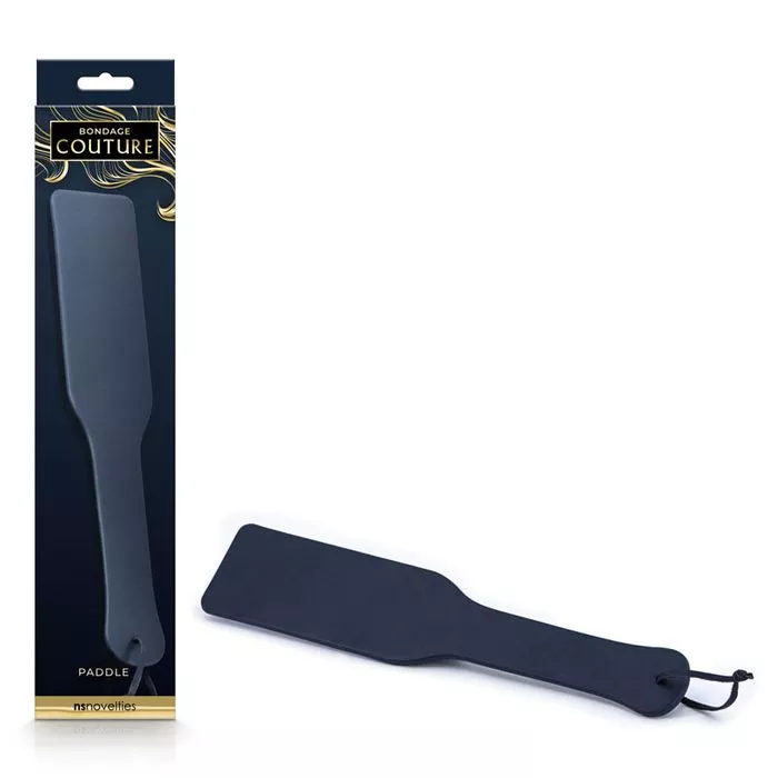NS Novelties Bondage Couture Paddle Blue